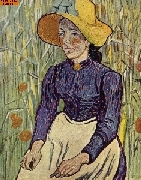 Bildnis einer jungen B�uerin nach van Gogh